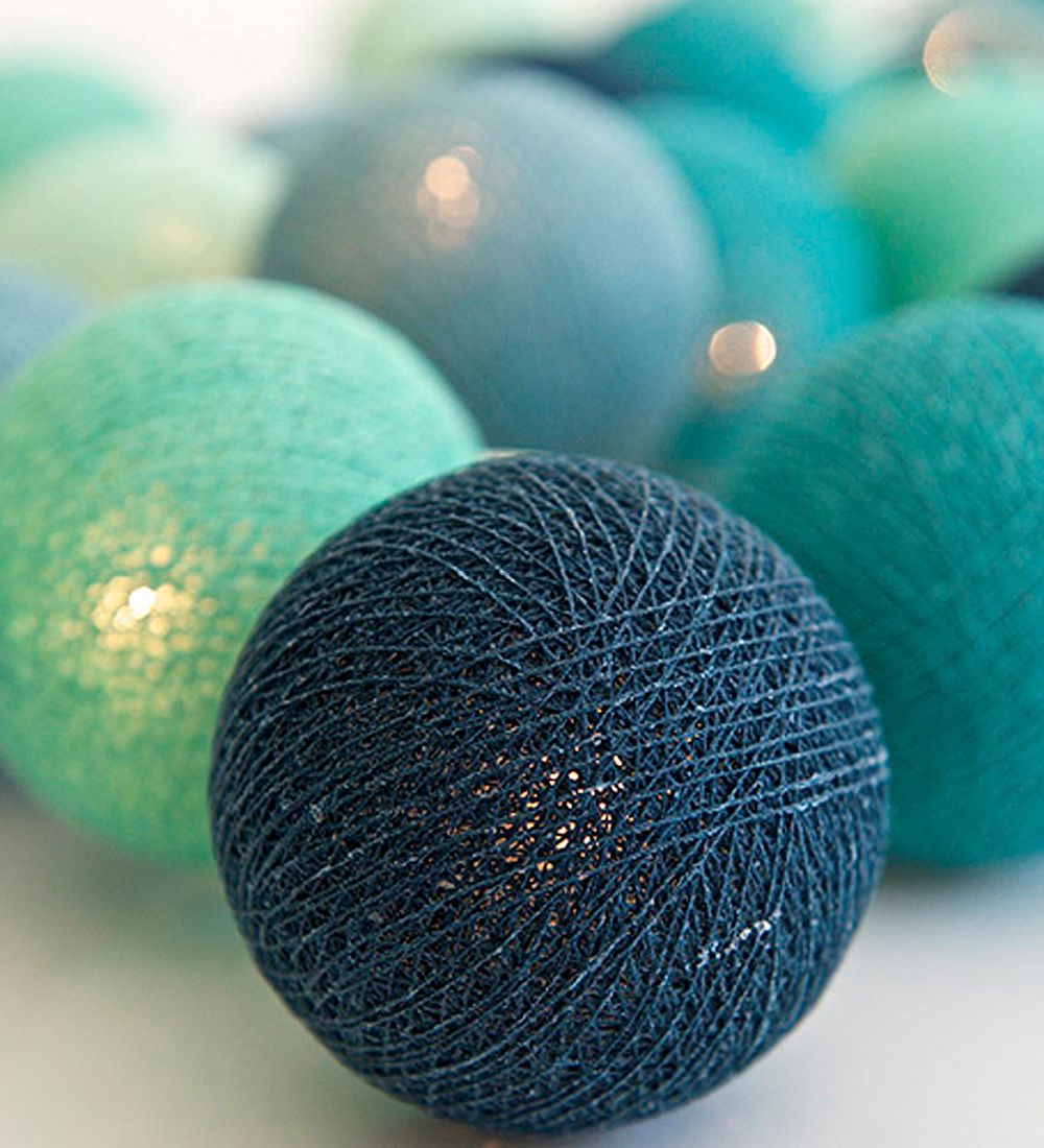 Iris Lights Chain - Cool Mint