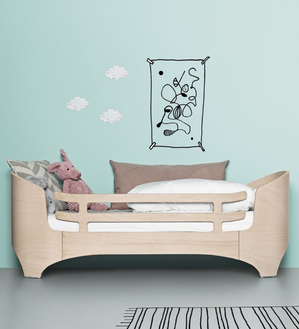 Leander Classic+ Sengehest til Juniorseng - 96x35 cm - Whitewash