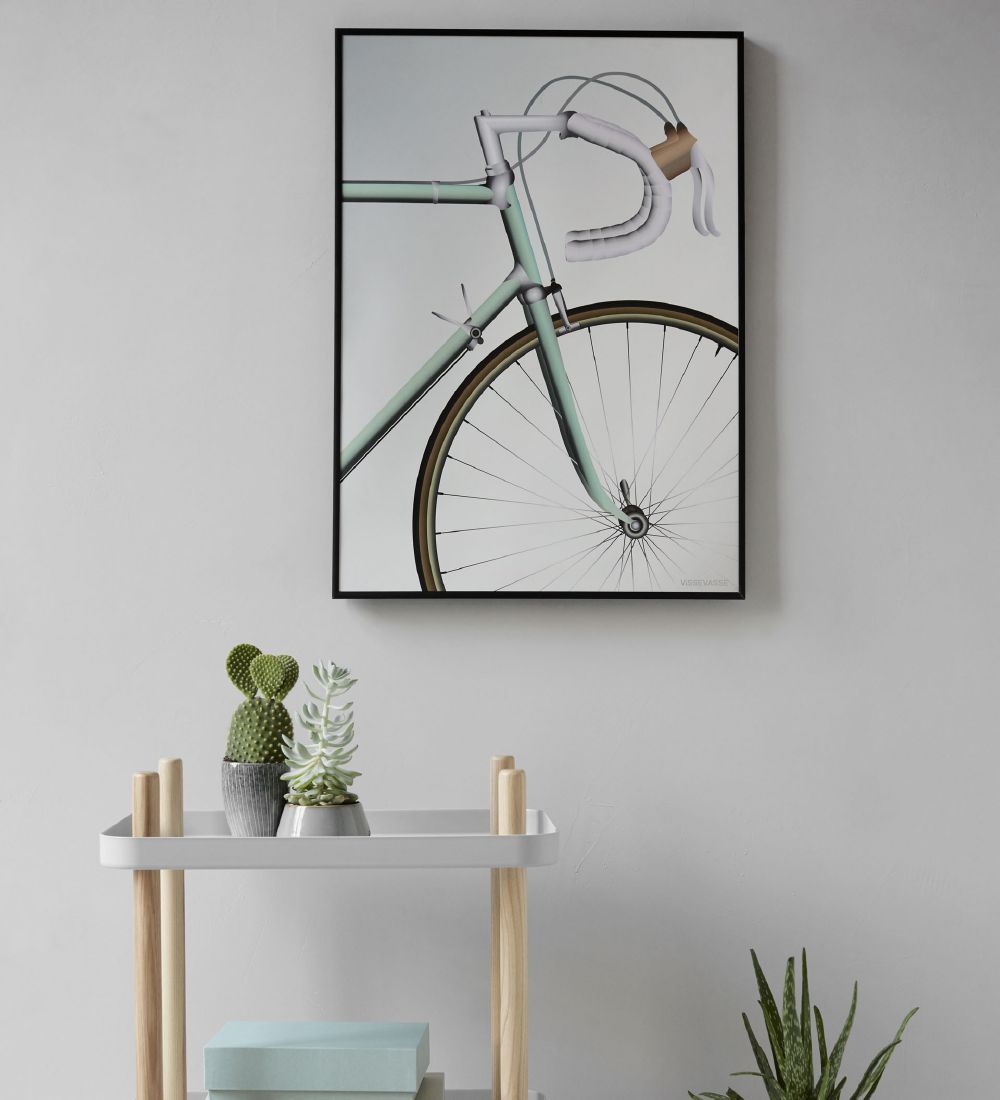 Vissevasse Poster - 50x70 - Racing Bicycle