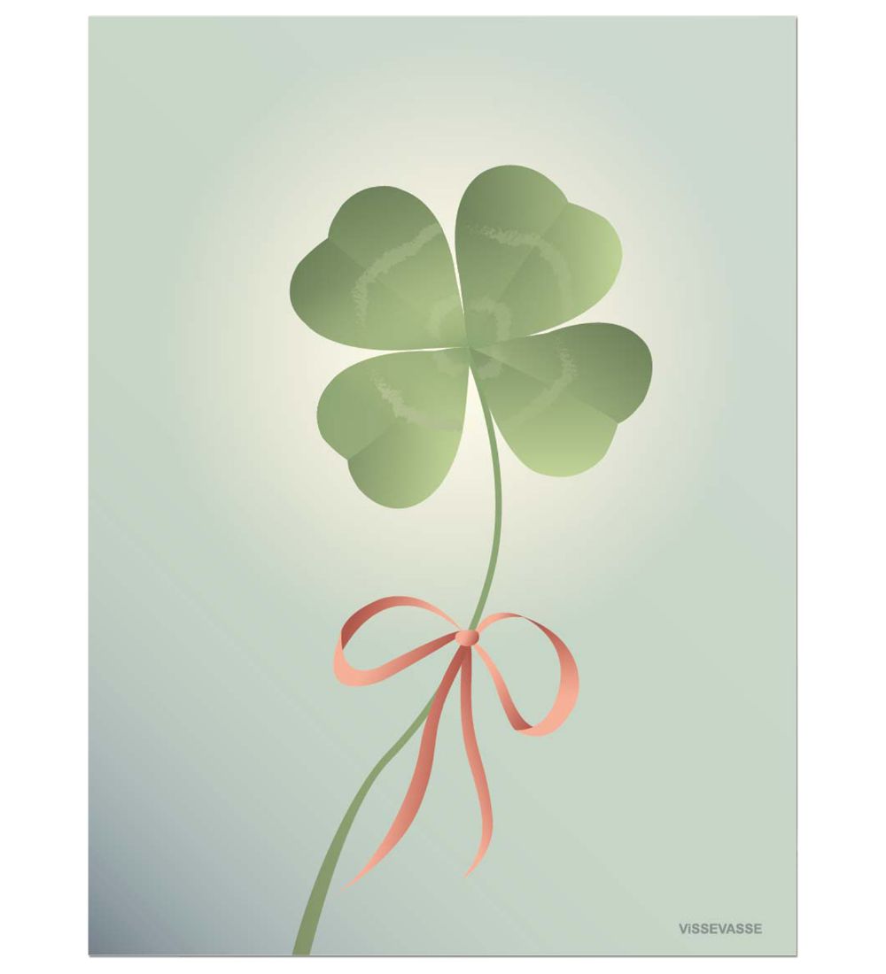 Vissevasse Poster - 50x70 - Good Luck