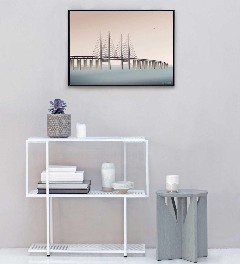 Vissevasse Frame - 50x70 - Matte Black