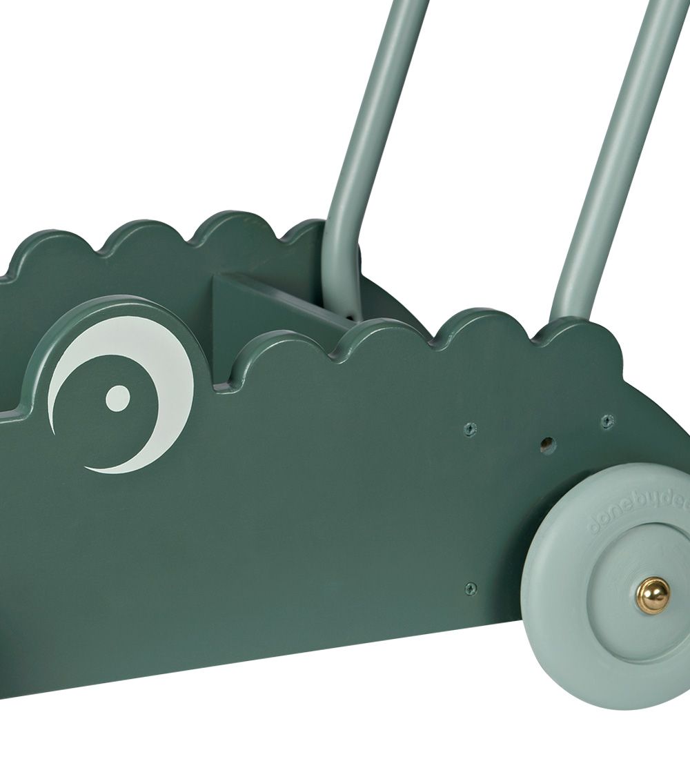 Done by Deer Baby Walker - Croco - Green