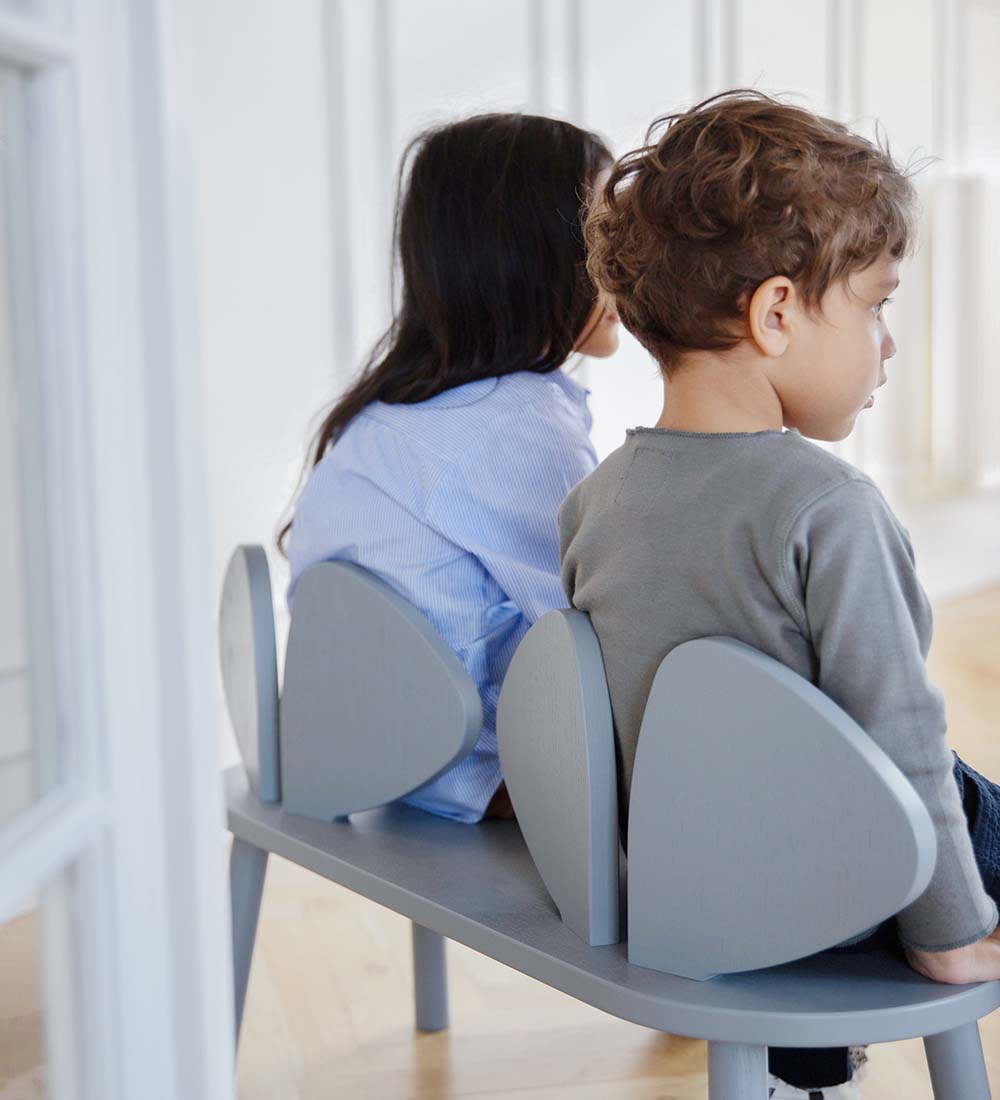 Nofred Kids Bench - Mouse Bench - Black