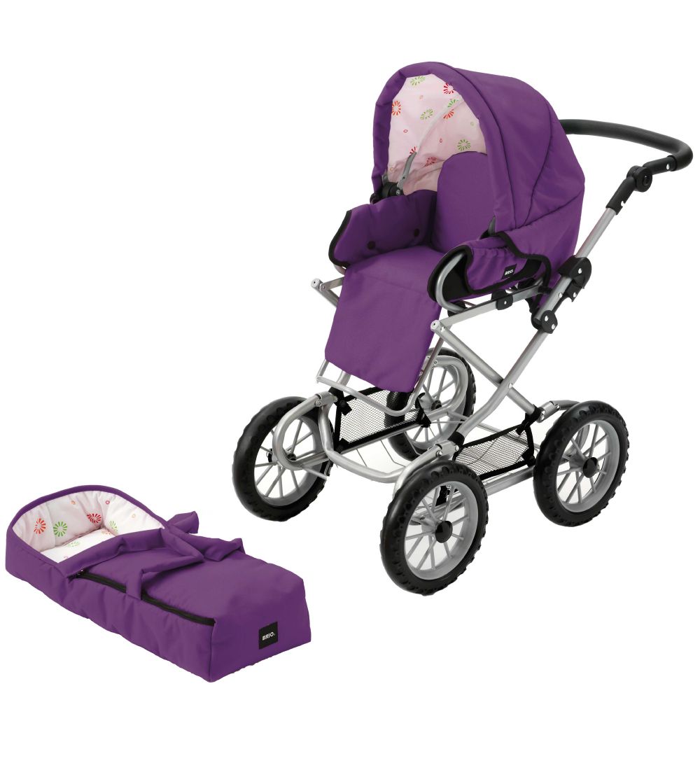BRIO Dúkkuvagn - Combi - Plómulitað 24891318