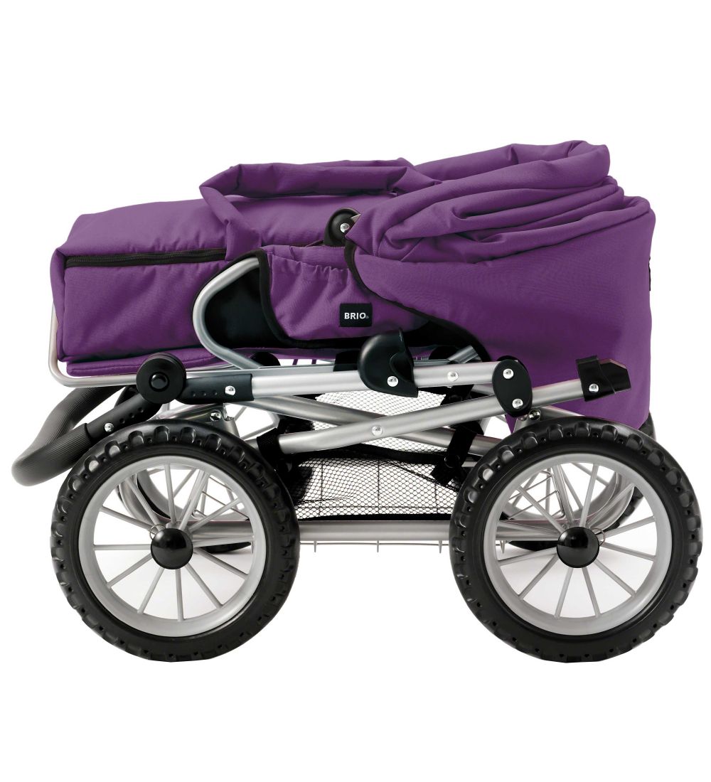 BRIO Dúkkuvagn - Combi - Plómulitað 24891318