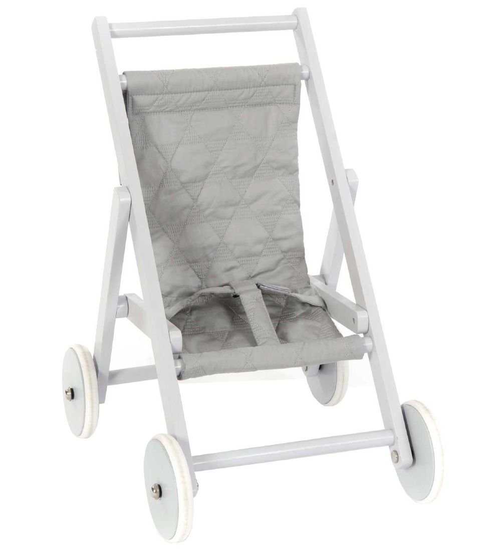 Smallstuff Doll Stroller - Grå