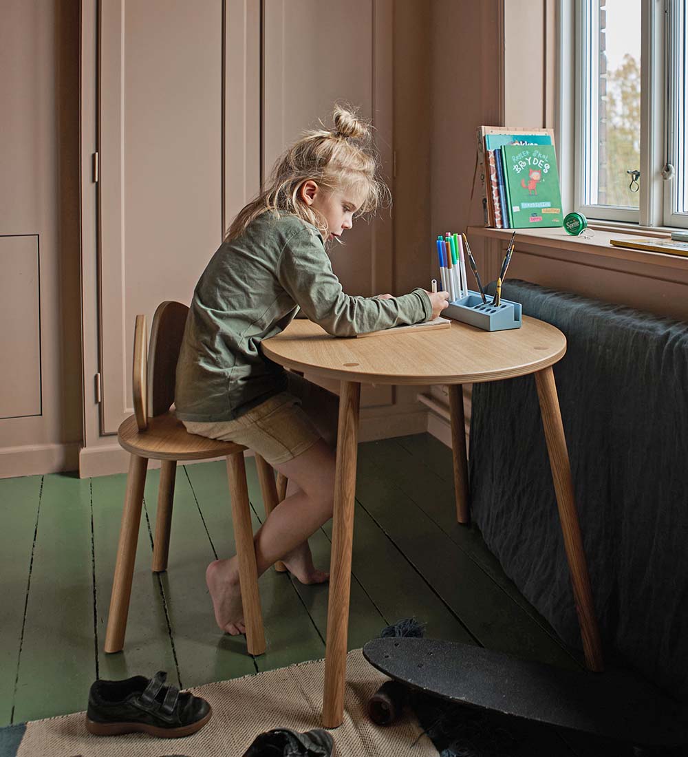 Nofred Table + Chair - Mouse School Set - Oak
