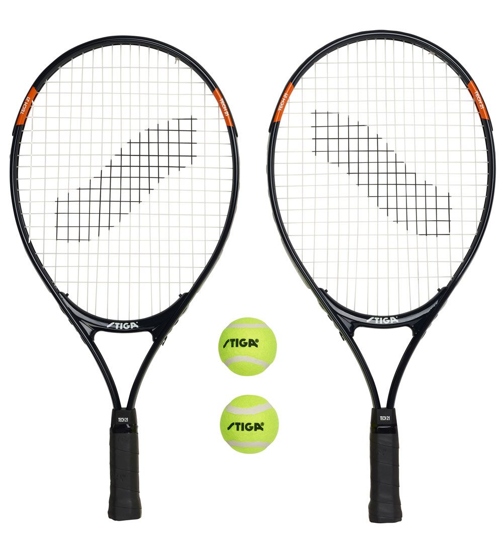Stiga Tennis Set - Jr Tech 21/Advanced - Black