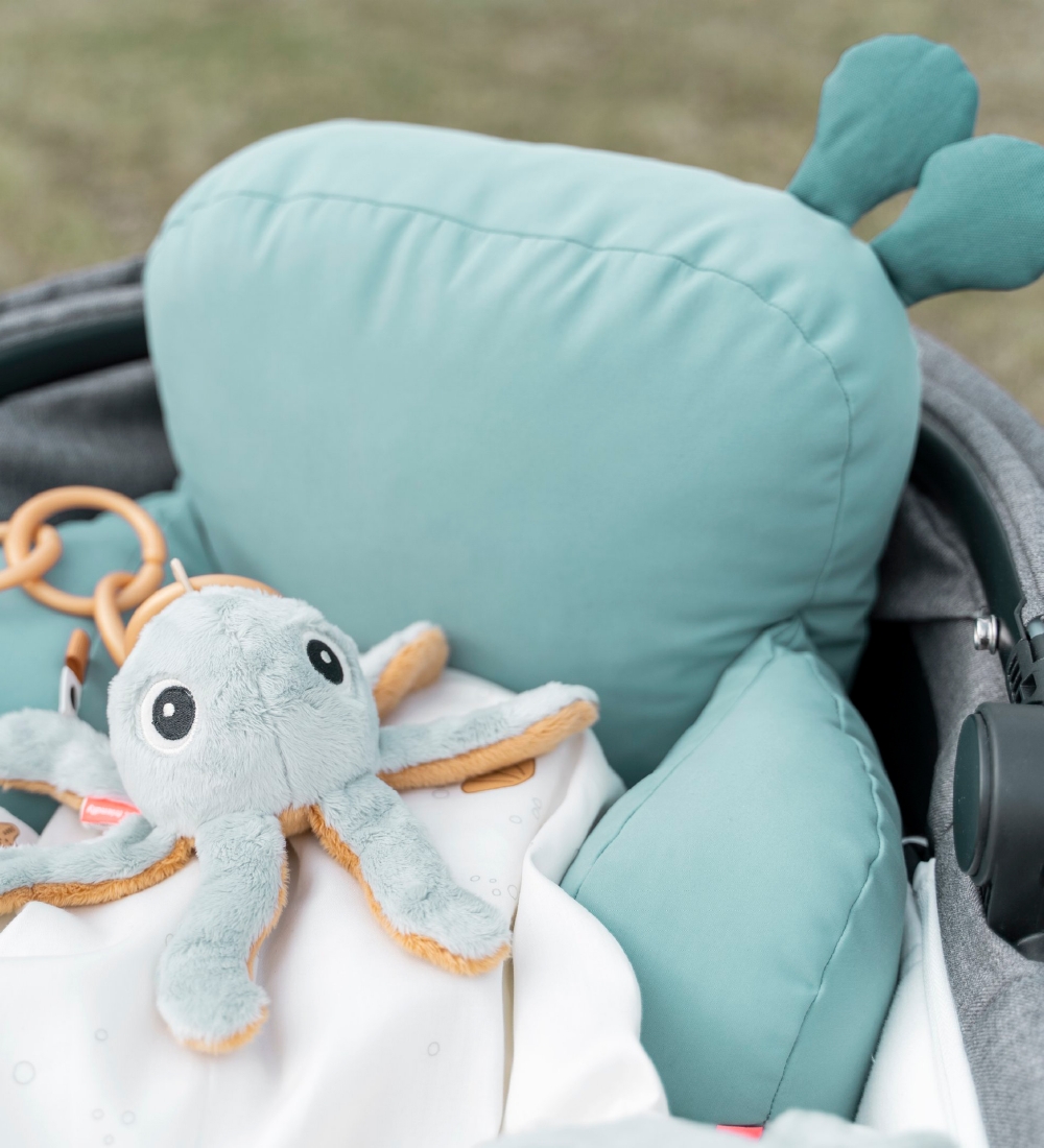 Done By Deer Pram Cushion - Raffi Blue