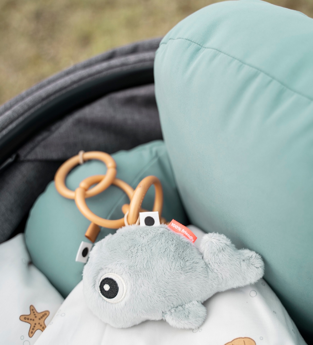Done By Deer Pram Cushion - Raffi Blue