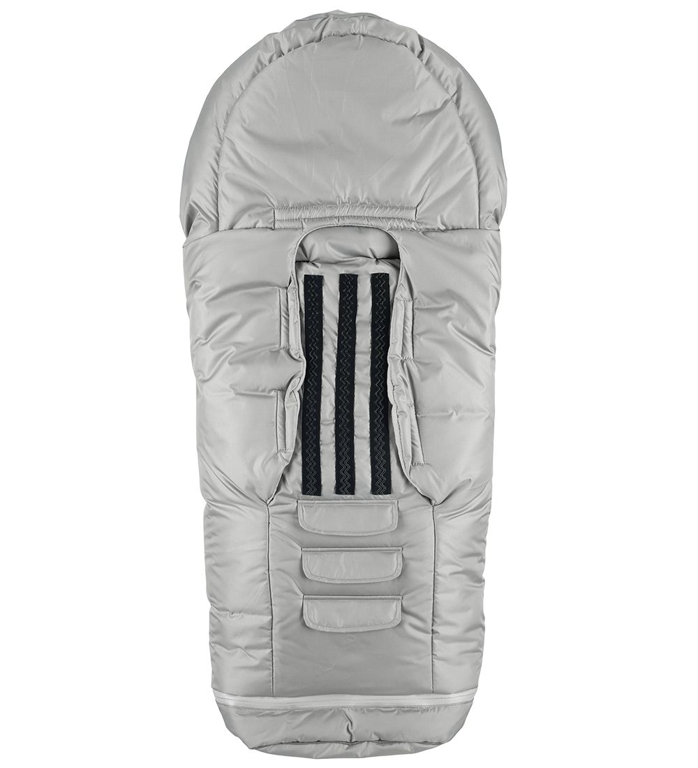 Voksi Footmuff - Active - 100/125 cm - Mountain Grey/Light Grey