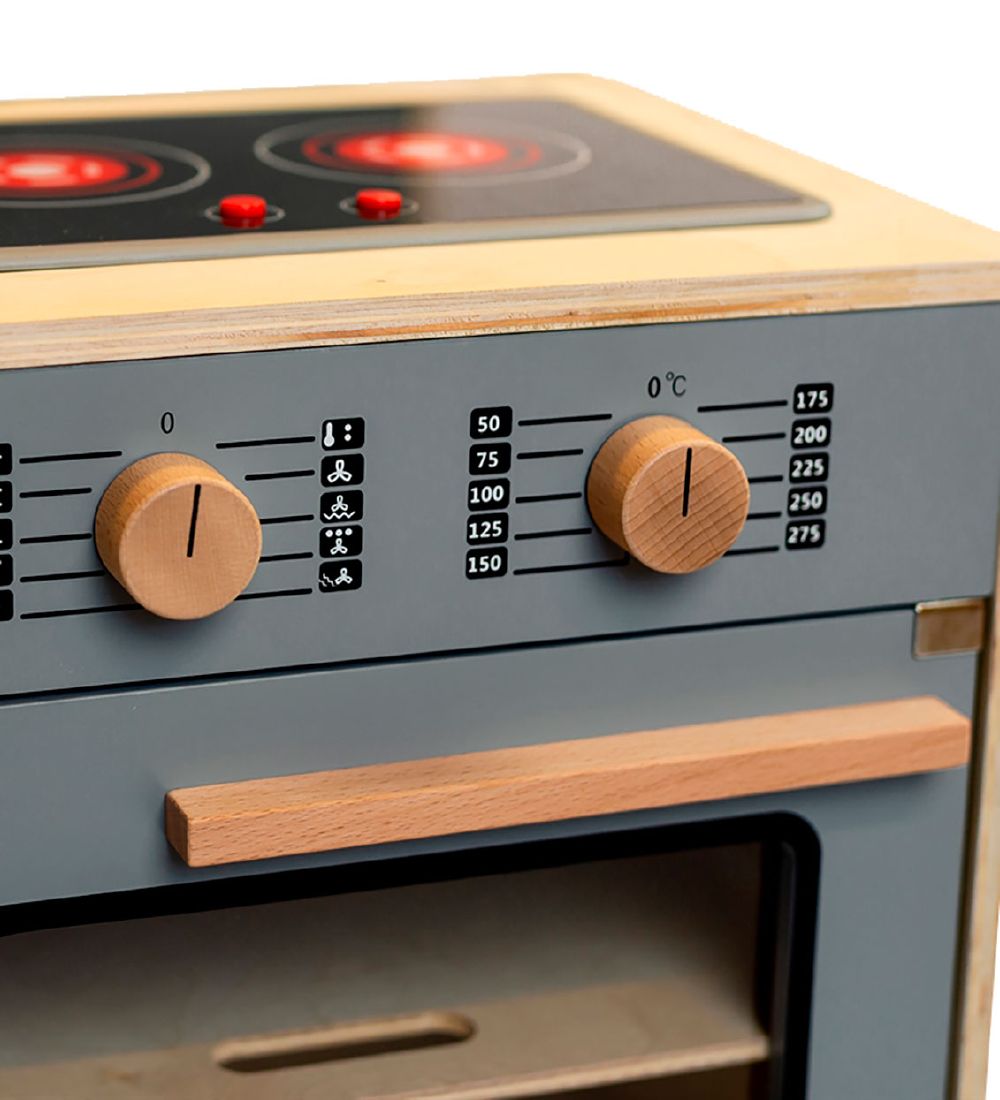 MaMaMeMo Speelgoedkeuken - Hout - Smaragd Green
