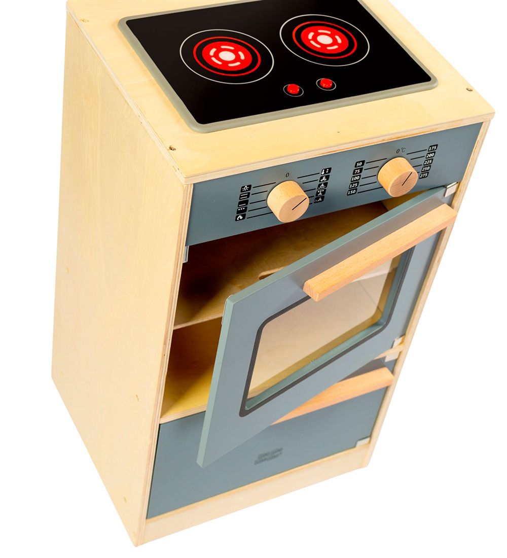 MaMaMeMo Speelgoedkeuken - Hout - Smaragd Green