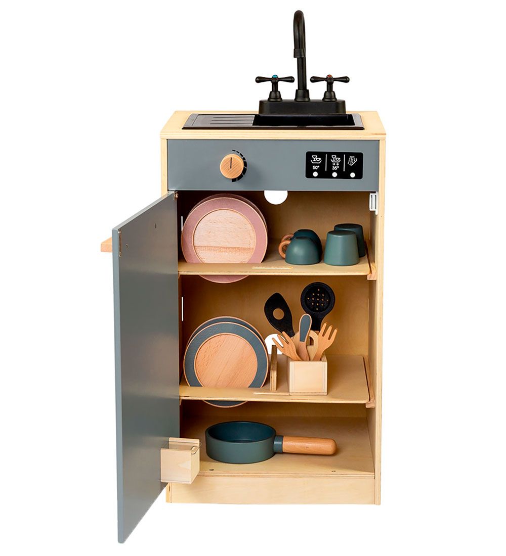 MaMaMeMo Dishwasher w. Sink - Emerald Green