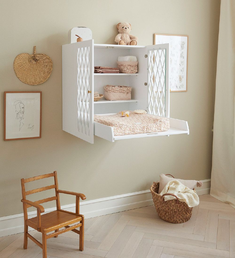 Cam Cam Changing Table - Wall mounted - Harlequin - Classic+ Gre