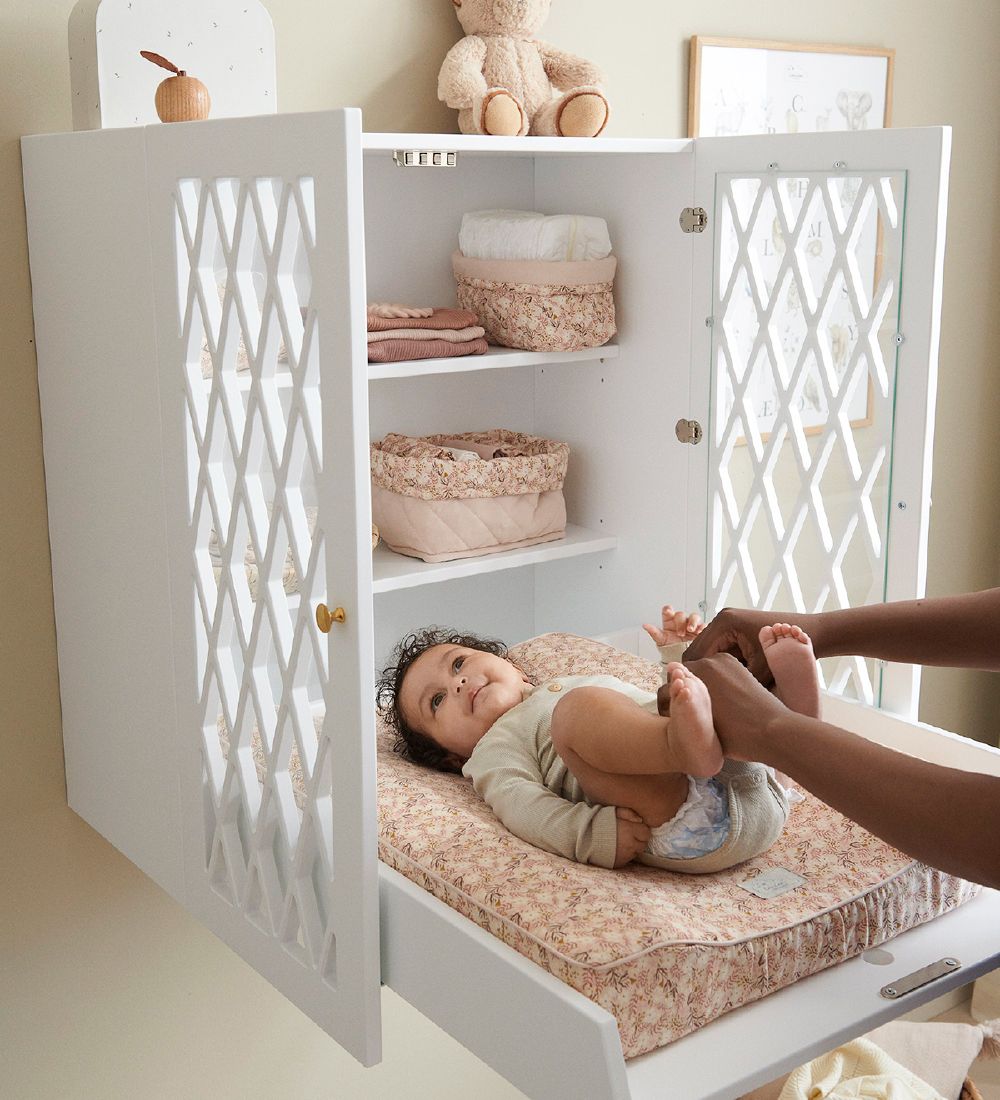 Cam Cam Changing Table - Wall mounted - Harlequin - Classic+ Gre