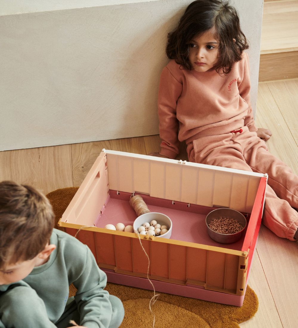 Liewood Foldable Box - 50x36x19,5 cm - Large - Weston - Rapsberr
