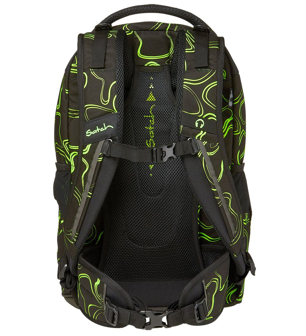 Satch School Backpack - Pack - Green Supreme+