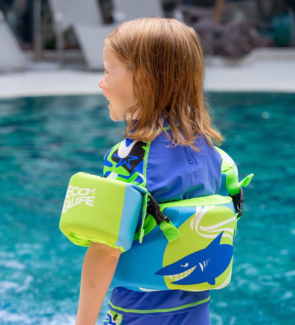 BECO LEar-To-Swim Sett - 15-30 kg - Blár/Grænt