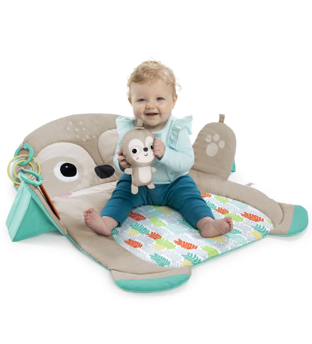 Bright Starts Play Mat - Yummy Time Prop & Play - Lazy