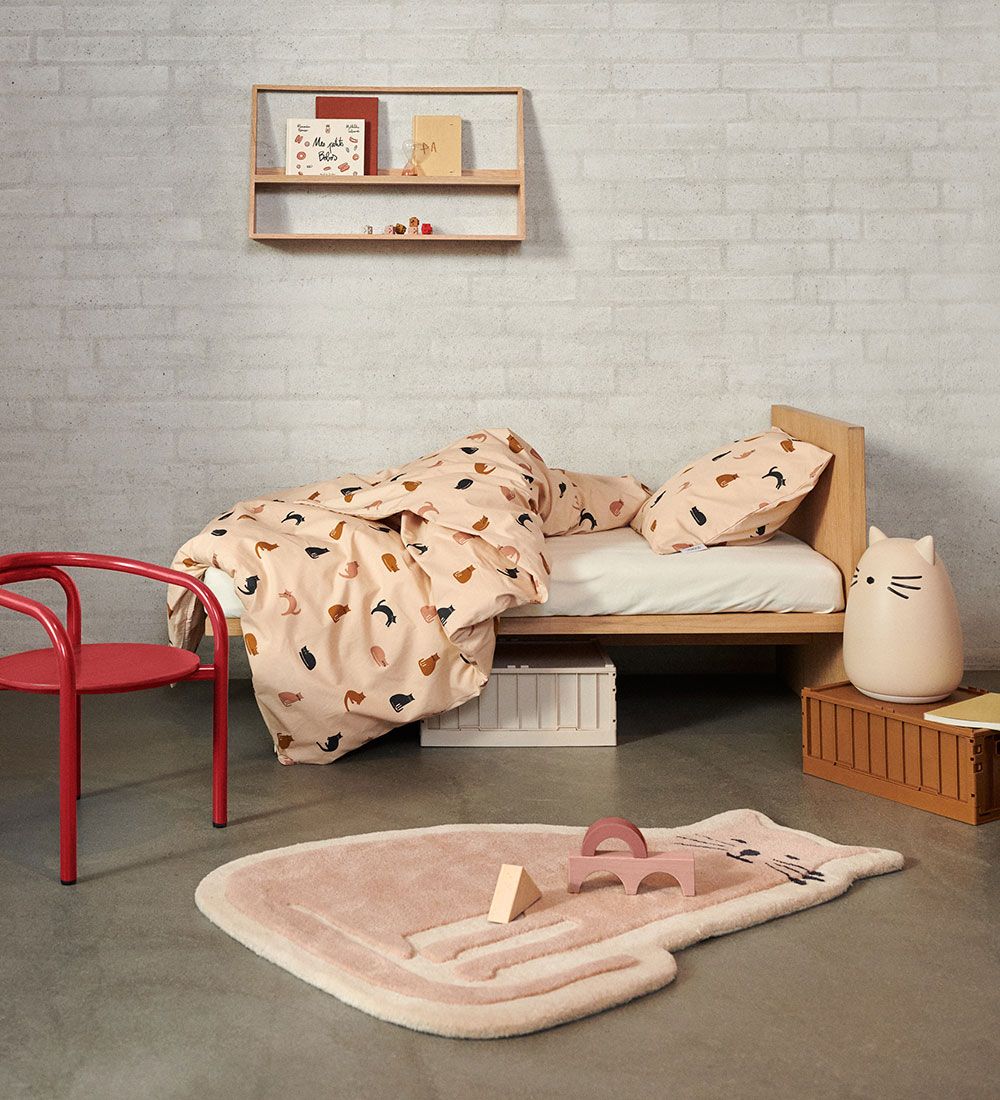 Liewood Rug - 67x90 cm - CAT/Apple Blossom Mix