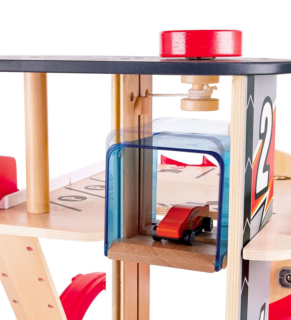 Hape Garage - Gearhead Stunt Garage