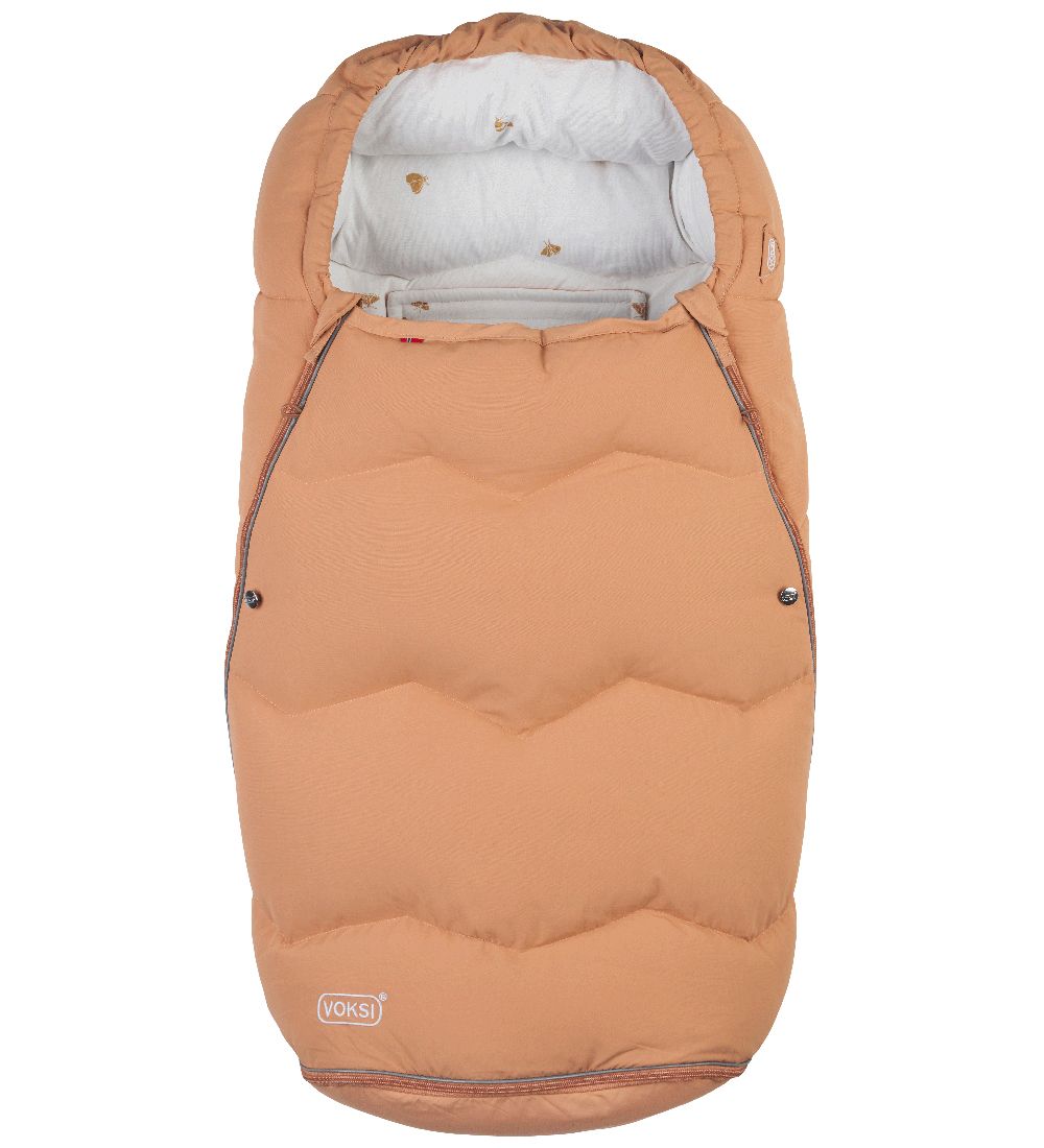 Voksi Footmuff - Urban 2023 - 85/115 cm - Sandstone Peach Wings