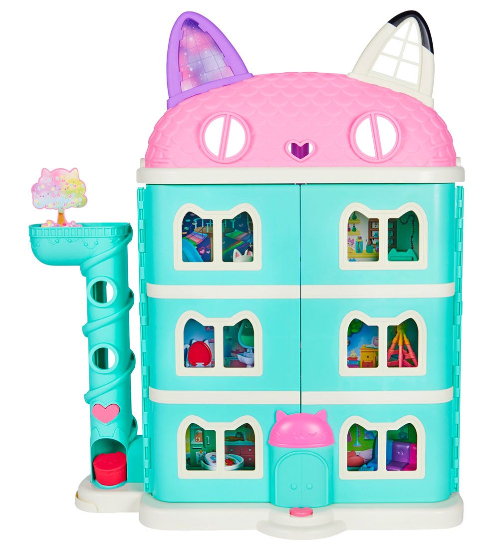 Gabby's Dollhouse Dollhouse w. Accessories - Purrfect Dollhouse