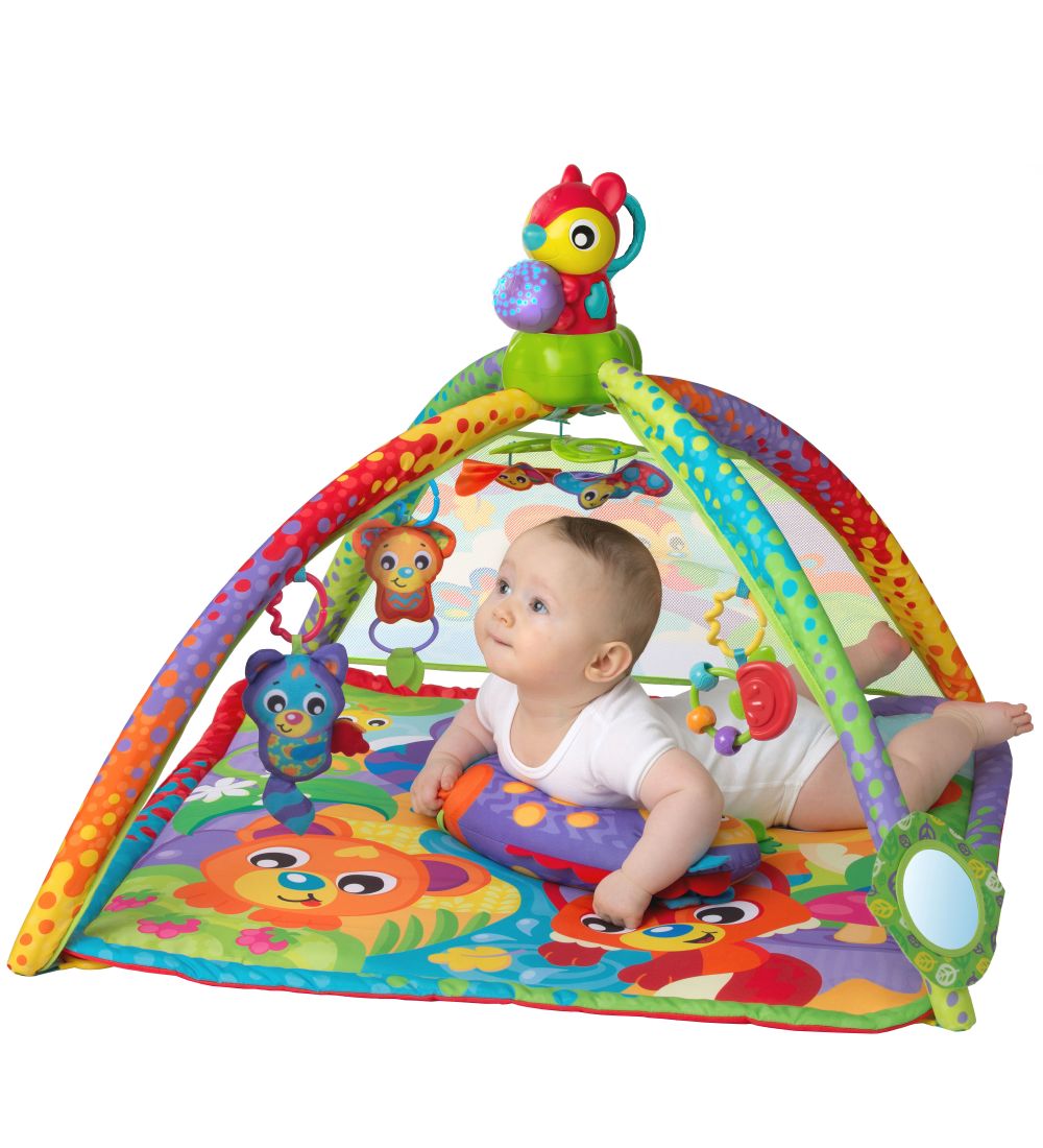 Playgro Activity Play Mat rug - Woodland Activity gym with. Proj