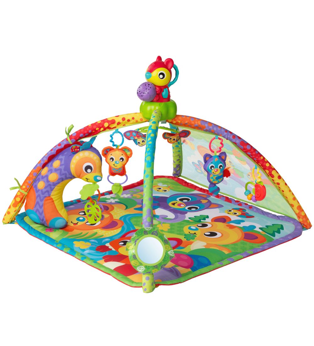 Playgro Activity Play Mat rug - Woodland Activity gym with. Proj