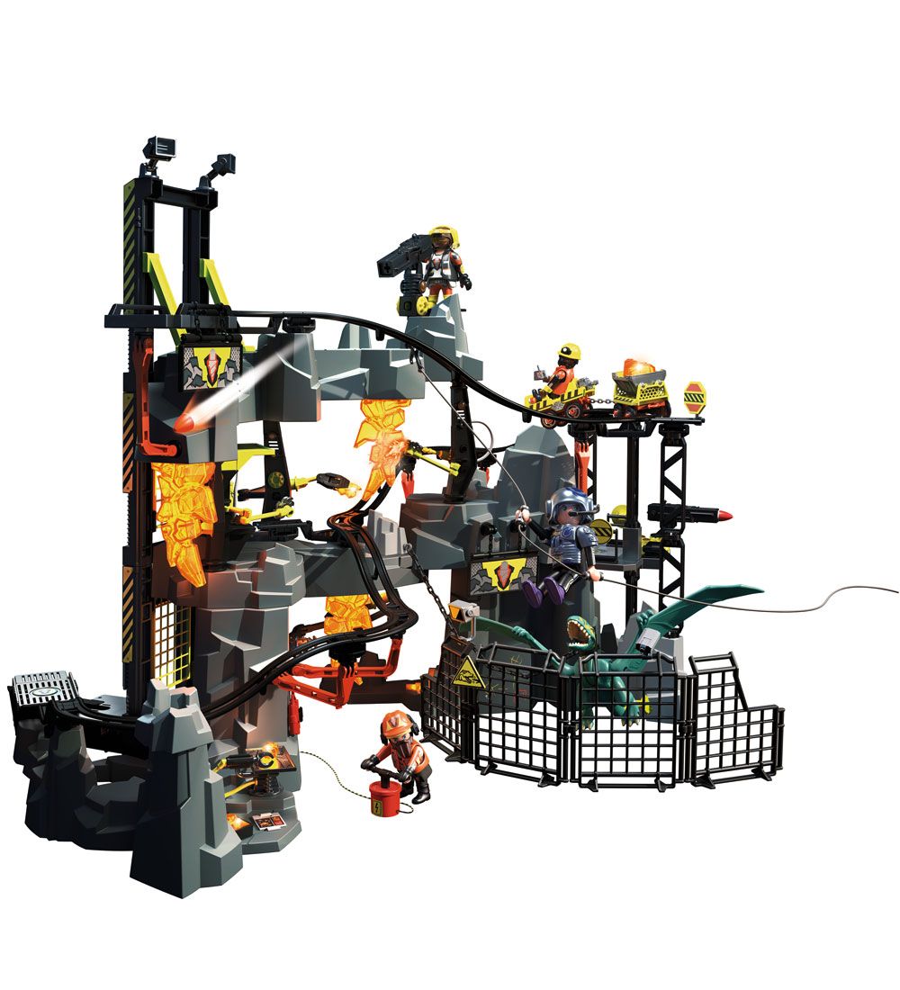 Playmobil Dino Aufstieg - Dino Bergwerk - 70925 - 366 Teile
