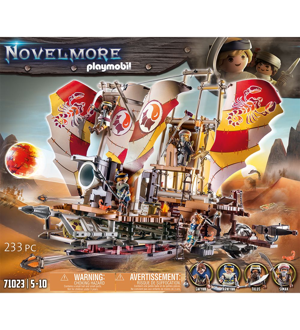 - Semelle'ahari Sands : Sable Tempêtes Playmobil Novelmore - 710