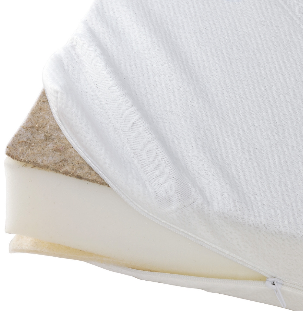 BabyDan Matratze - 60x120 - Comfort - Gitterbett - Weiß