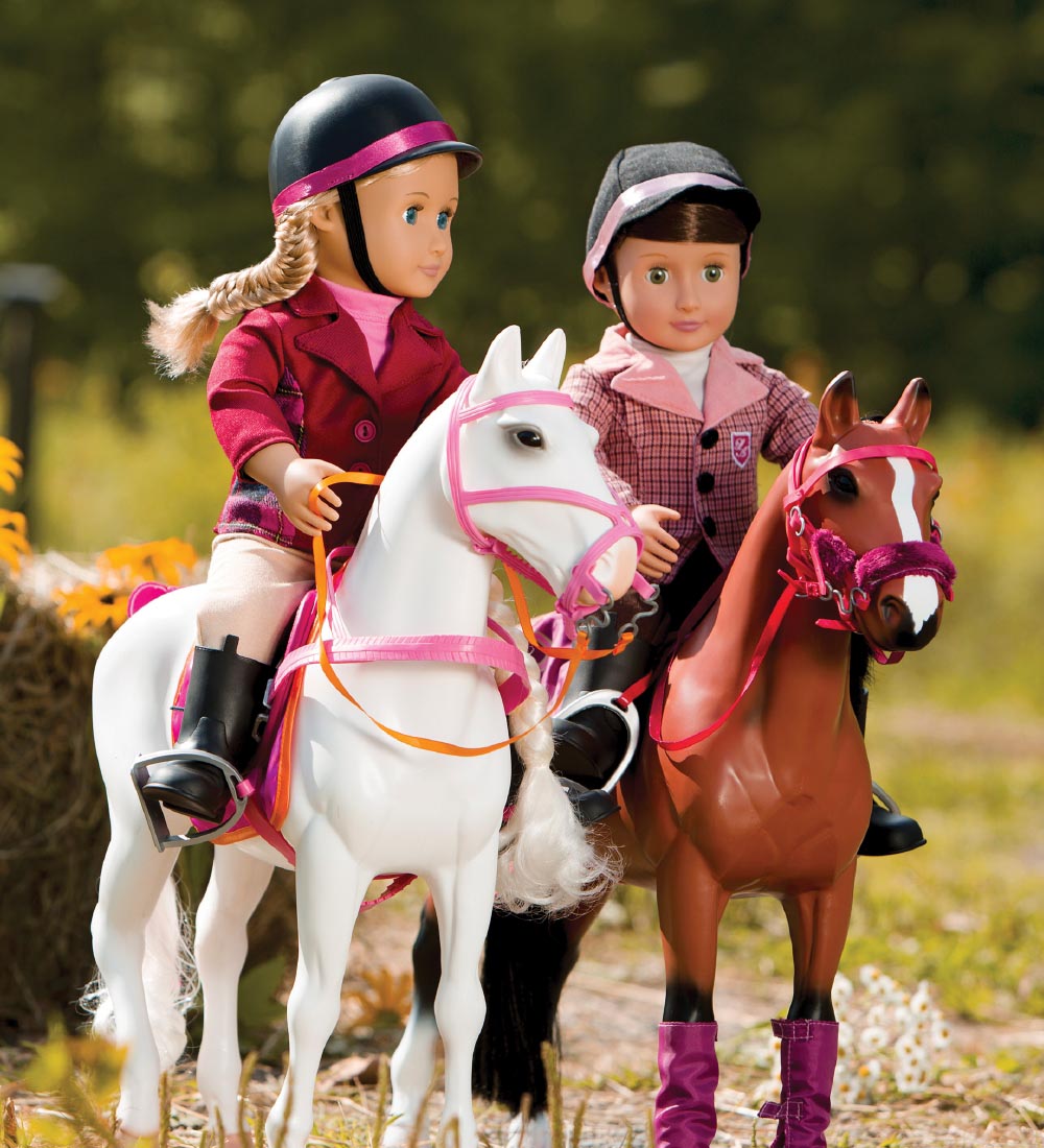 Cheval de selle Our Generation - 50 cm - Camarillo