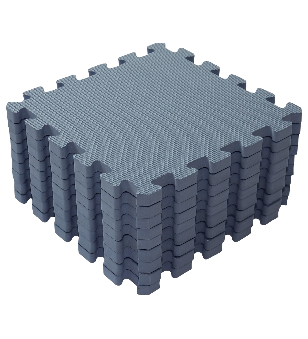 BabyDan Play Mat - 90x90 cm - Blue