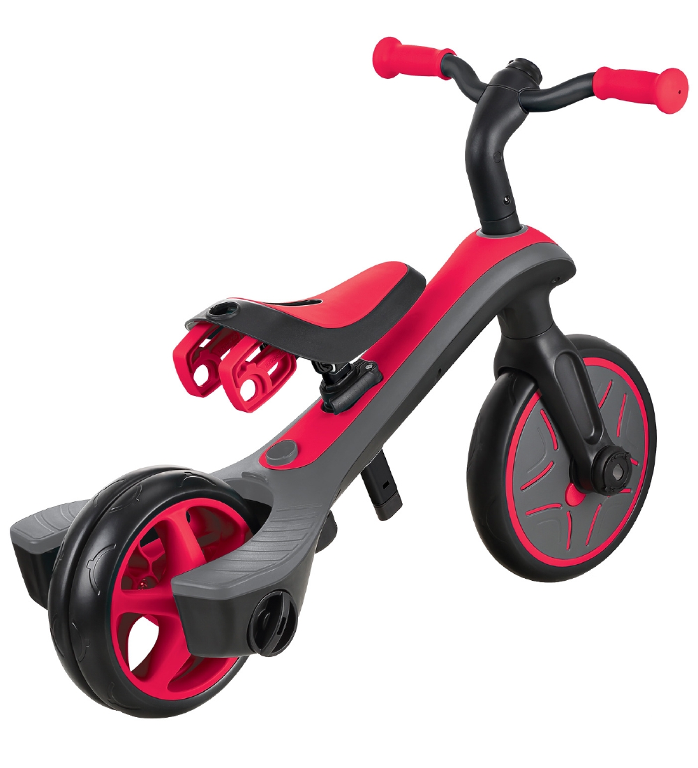 Globber Balance Bike - Trike Explorer - 2-in-1 - Red