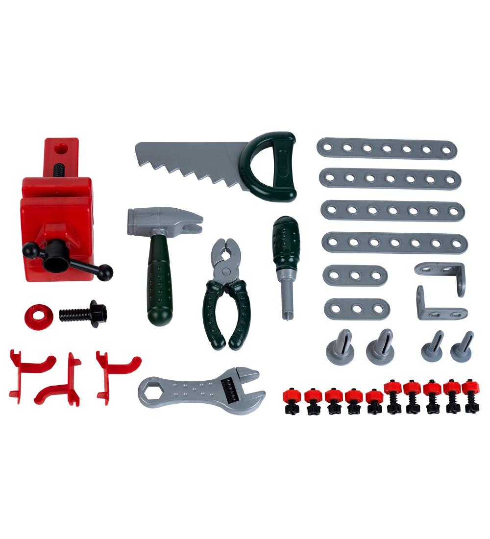 Bosch Mini Tool Bench - 92x51x30 - Spielzeug - Grün/Grau