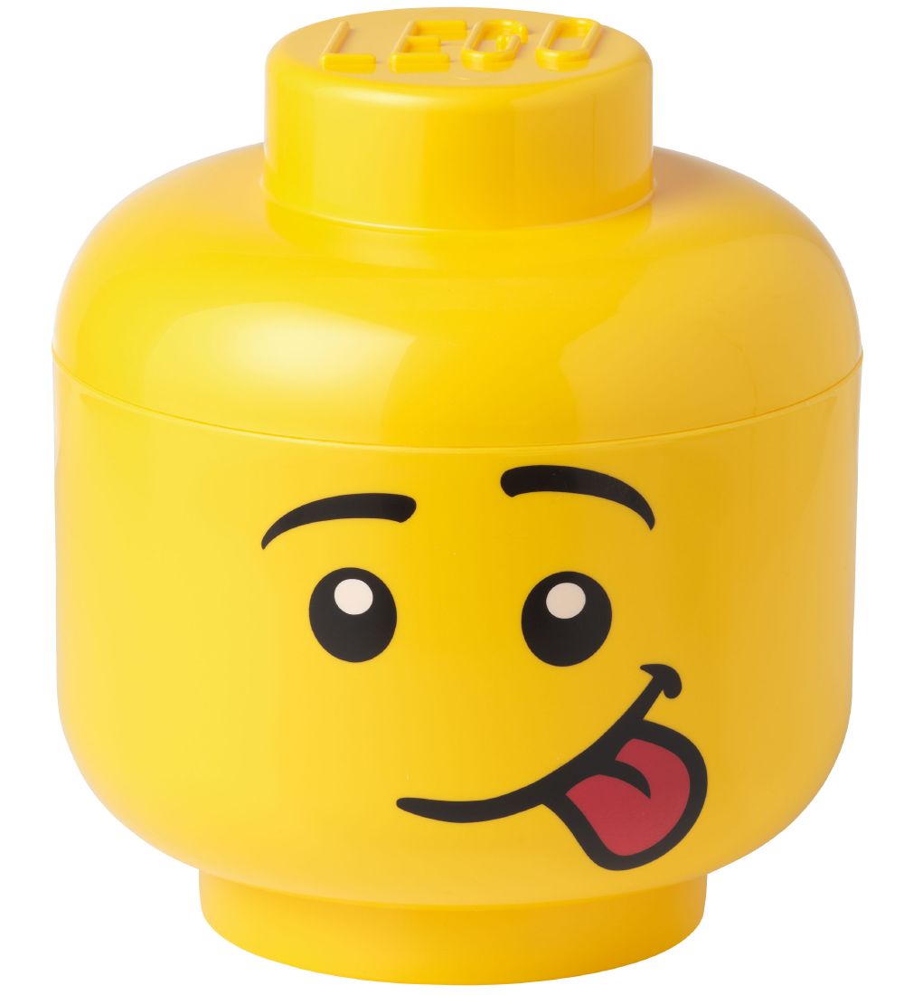 LEGO® Storage Säilytyslaatikko - Pieni - Pää - 19 cm - Hullu