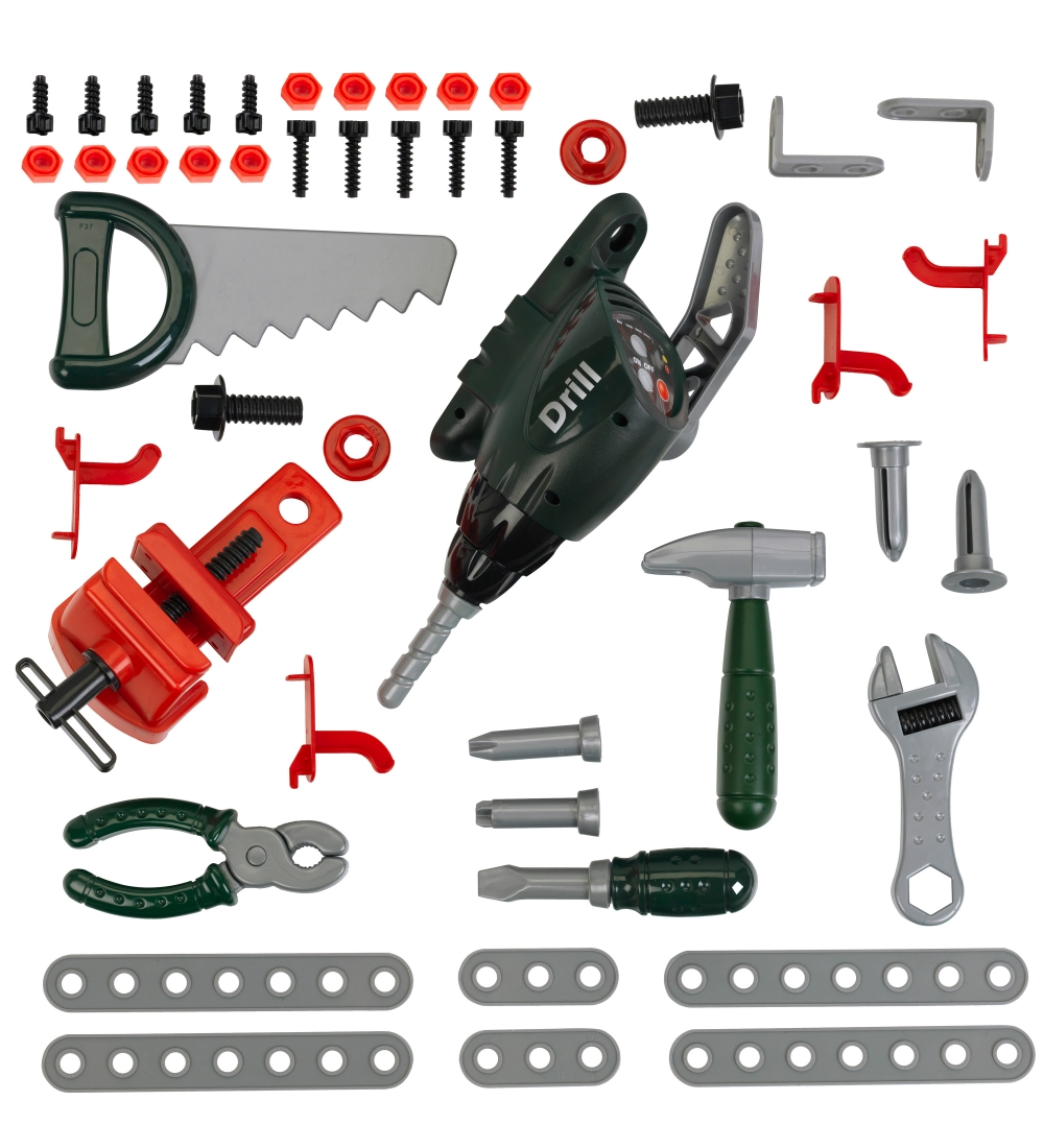Bosch Mini Werkbank - Spielzeug - 76 cm - M Wüstengrün/Silber