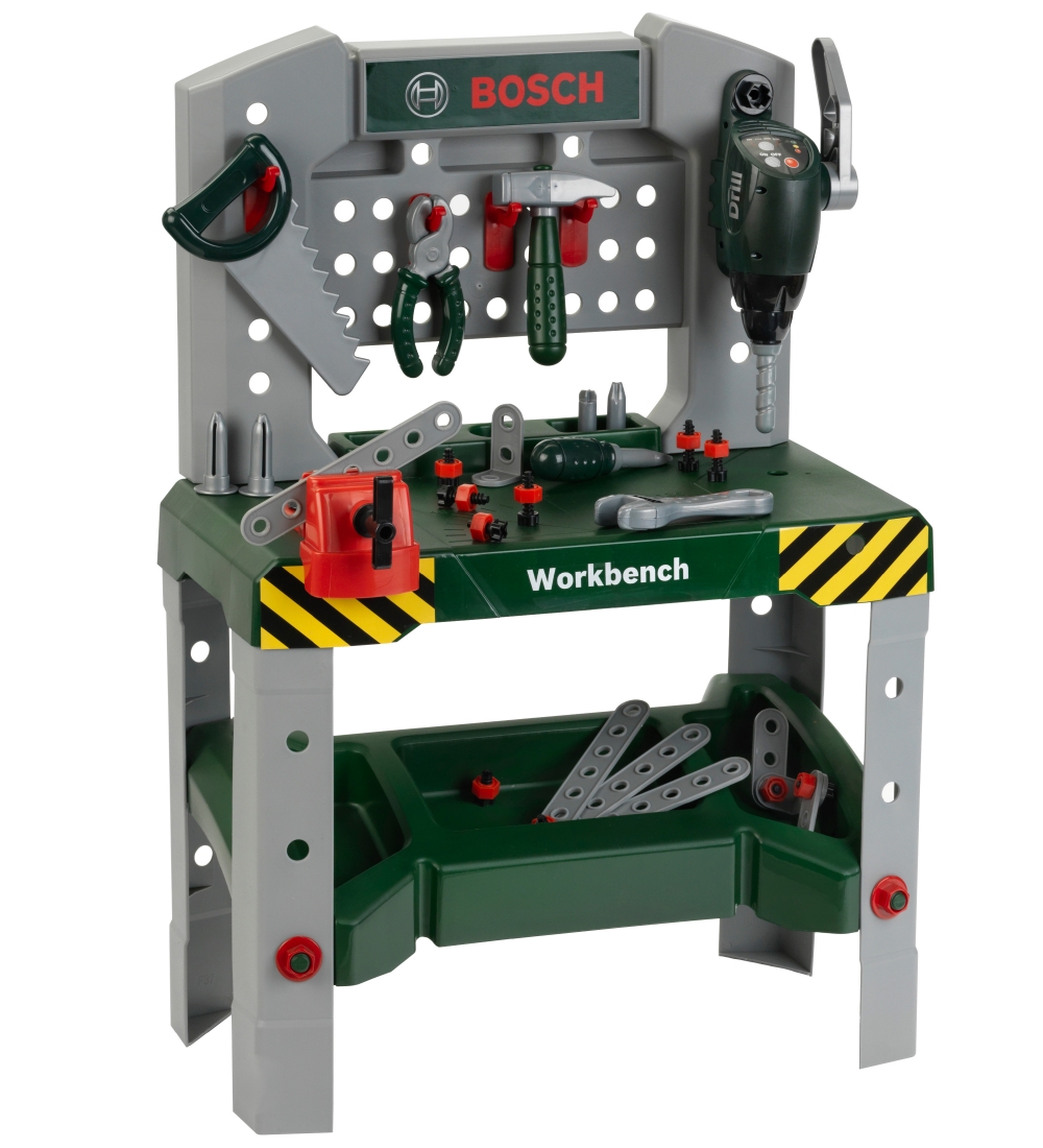 Bosch Mini Werkbank - Spielzeug - 76 cm - M Wüstengrün/Silber