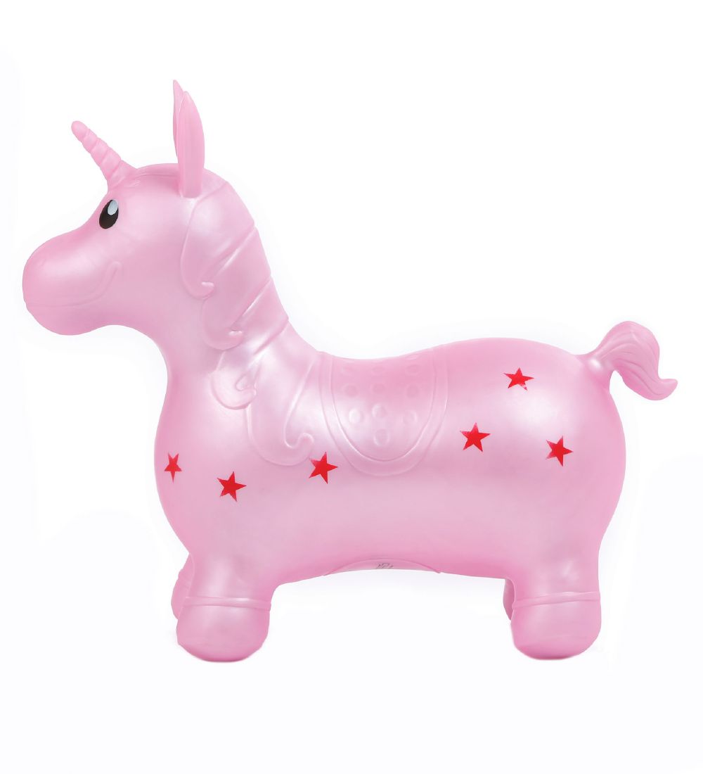 Ludi Bouncing Animal - Unicorn - Rose
