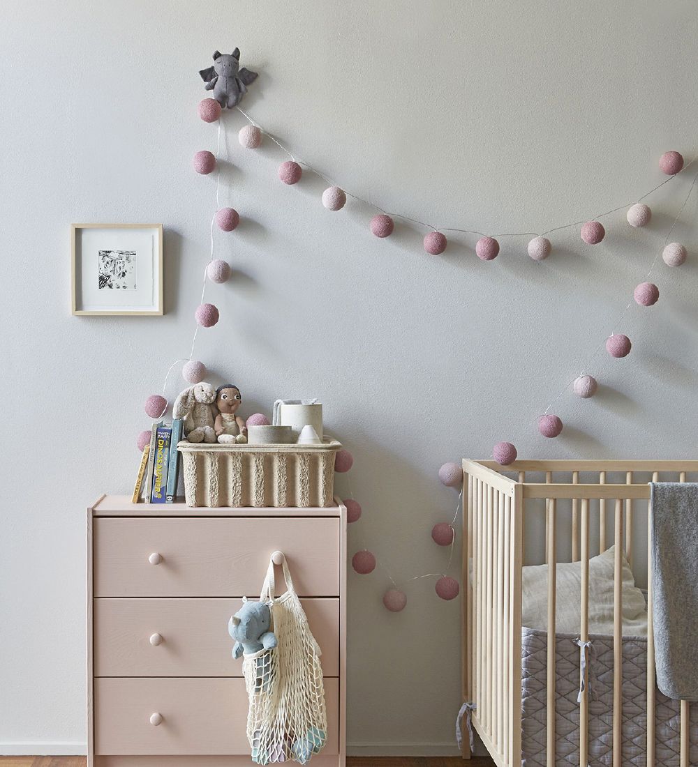 Iris Lights Light Chain - 20 Lights - French Rose