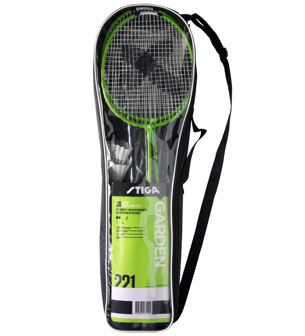 Stiga Badminton Set - Racket/Net/Shuttlecock
