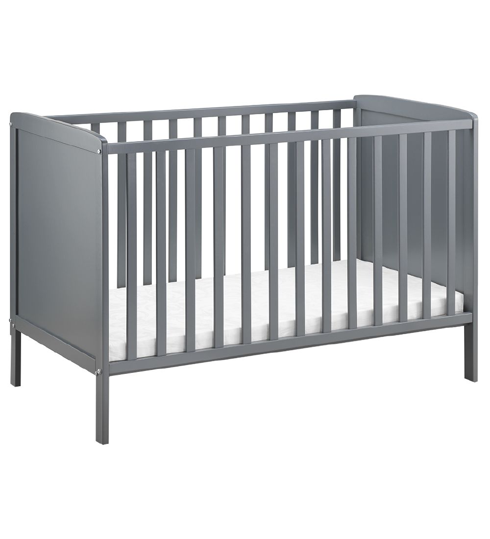 Bino Crib - Nellie/Nora - Grey