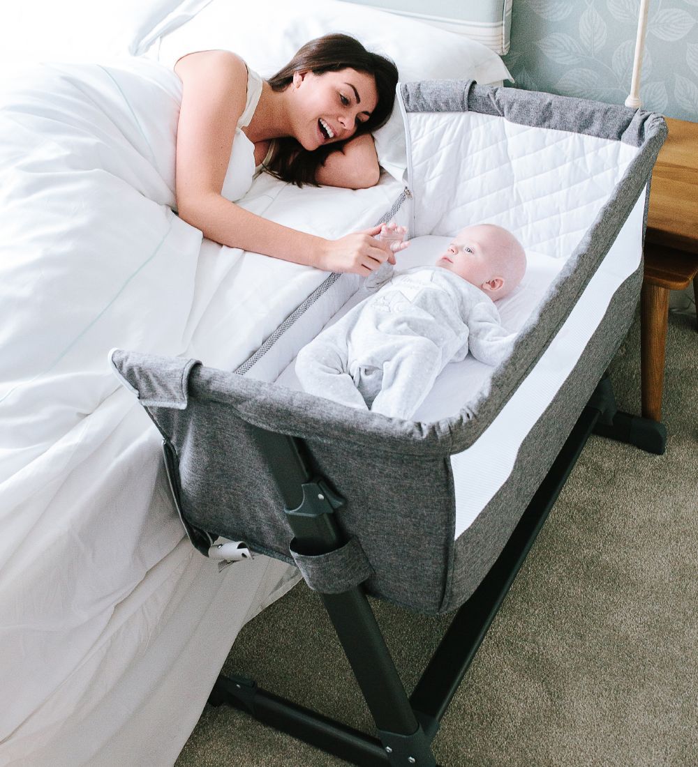 Bino Crib - Cozy Sleeper - Grey