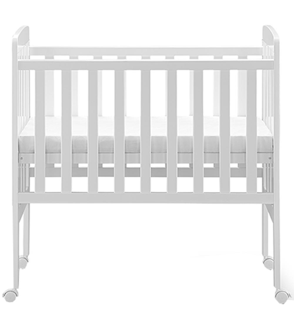 Bino Bedside Crib - By-My-Side - White
