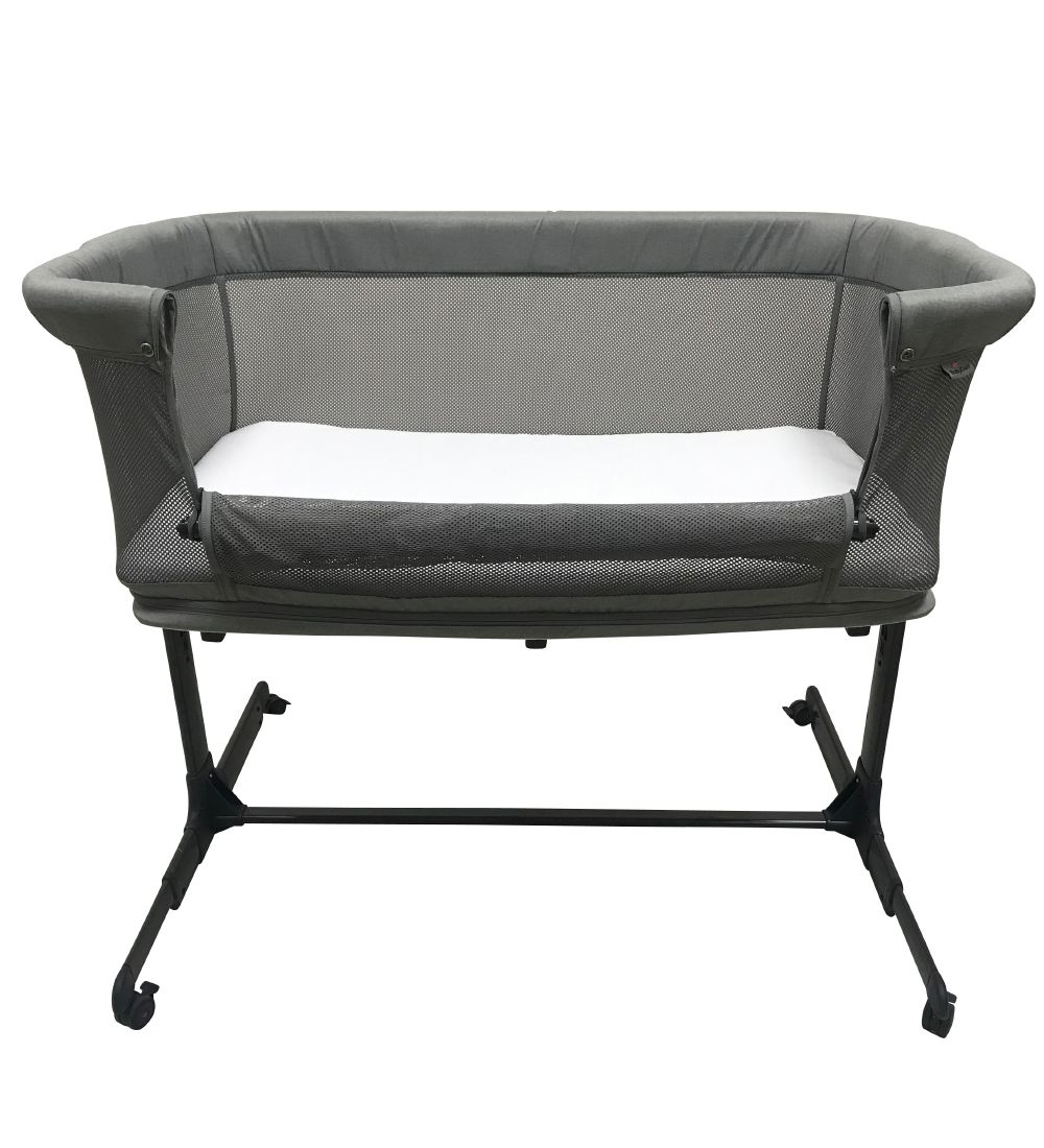 BabyDan Cradle - Safe Multi Crib - 3-in-1 - Grey Mesh