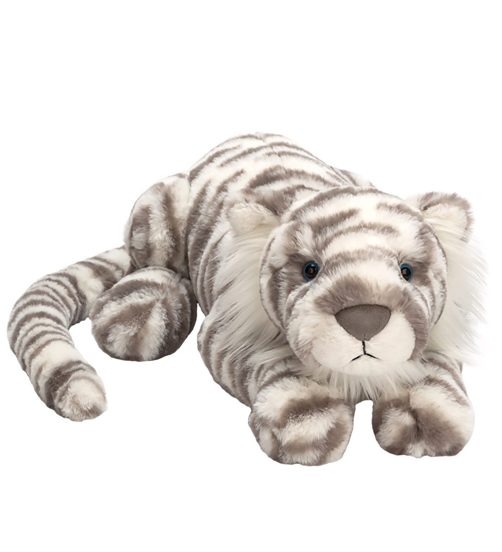Jellycat Soft Toy - Really BIG - 23x74 cm - Sacha Snow Tiger