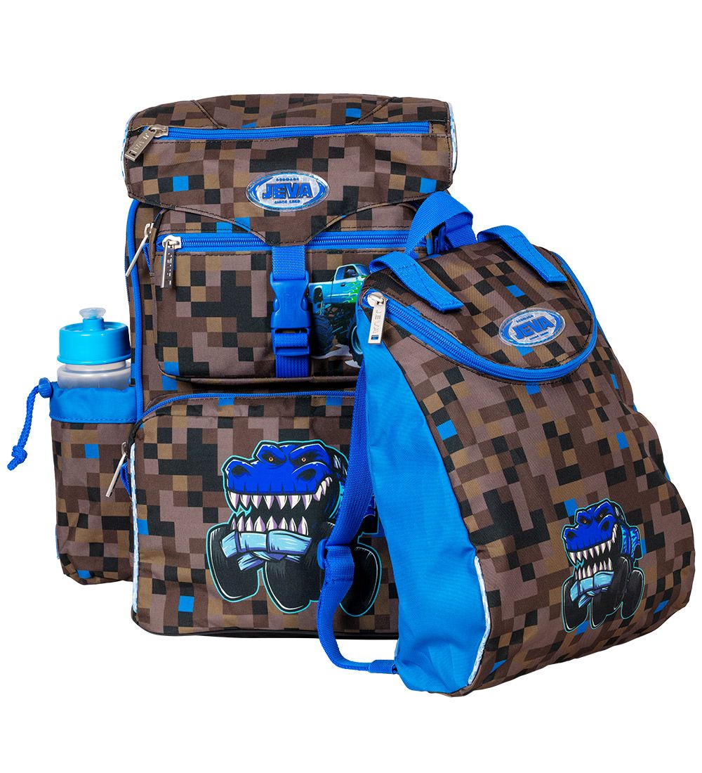 Jeva Schulrucksack - Anfänger - Monster Truck Dragon
