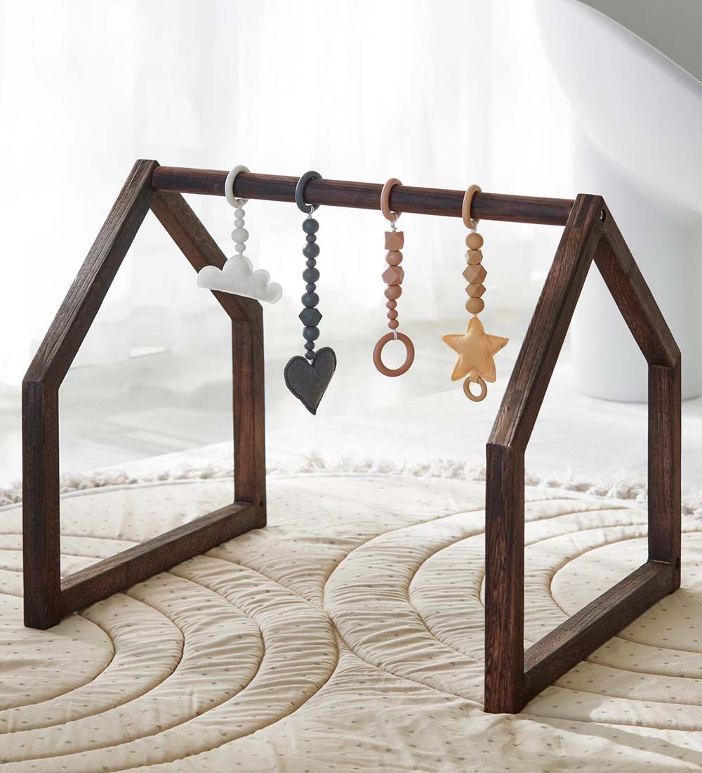 Elodie Details Play Gym Stand - House Of Elodie - Dark Wood
